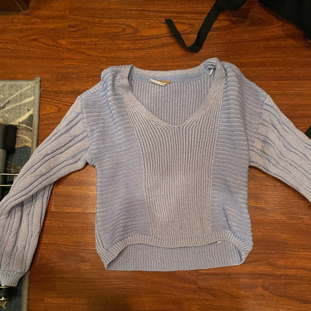 Free People cropped sweater